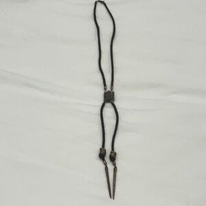 Women’s Black and Brown Bolo Necklace Lucky Brand